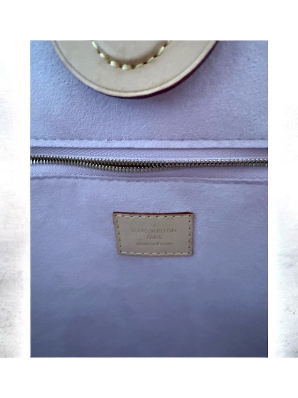 LOUIS VUITTON Damier Azur Propriano With Tassel - Picture 6 of 7